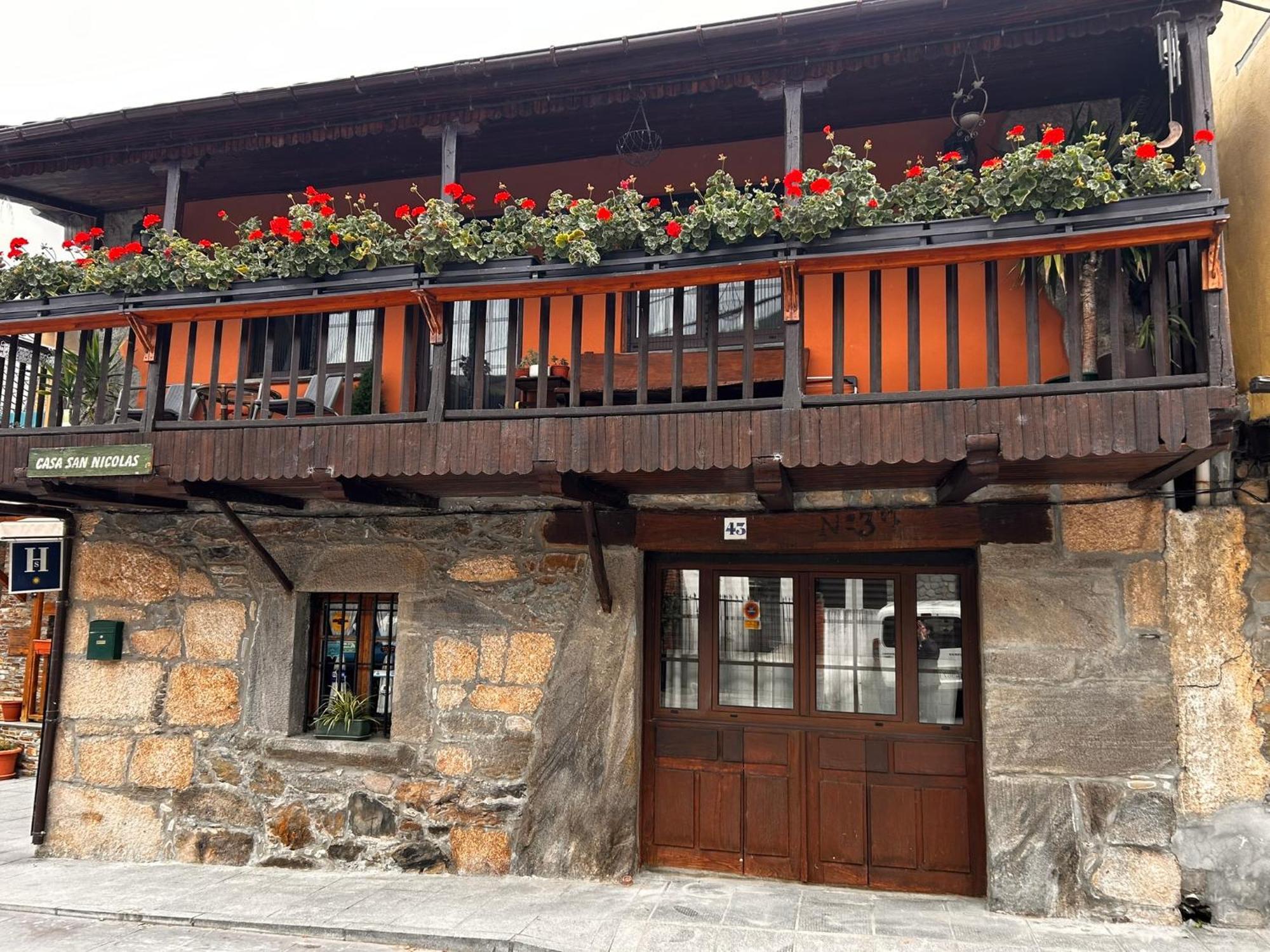 Hostal Casa San Nicolas Molinaseca Eksteriør bilde